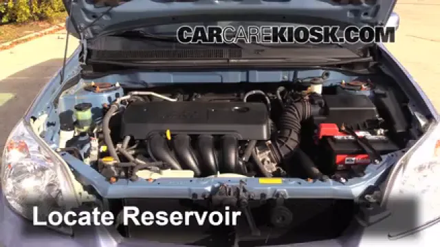 2008 Toyota Matrix XR 1.8L 4 Cyl. Liquide essuie-glace Ajouter du liquide